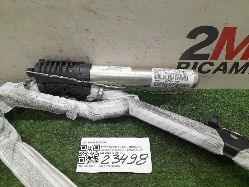 Air-bag A Tendina DX 85707587008N Bmw Serie 1 E87 Berlina 2005