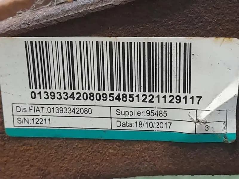 Meccanica Completa ANT SX 01393344080 Citroen Jumper III 2014