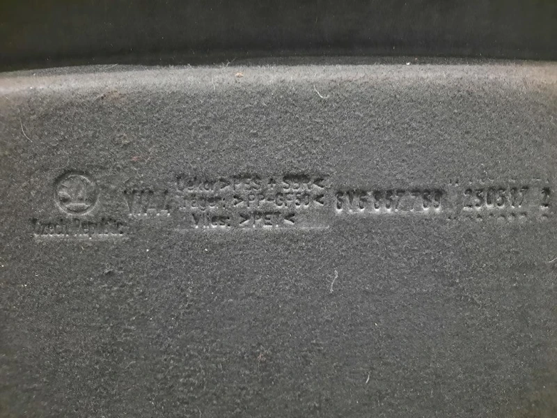 Ripiano Copertura VANO Bagagli 6V6867769 Skoda Fabia NJ3 2014