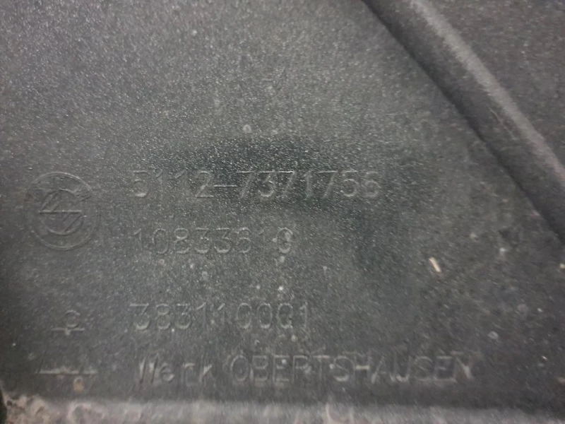 Paraurti POST 51127371756 Bmw Serie 1 F20 Berlina 2015