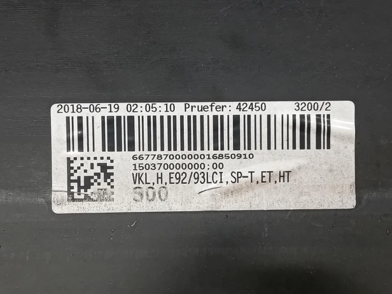 Paraurti POST 6677870 Bmw Serie 3 E92 Coupe 2007