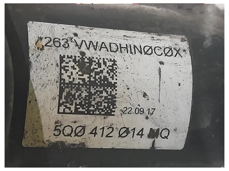 Meccanica Completa ANT SX 5Q0412014MQ Volkswagen GOLF VII 2013