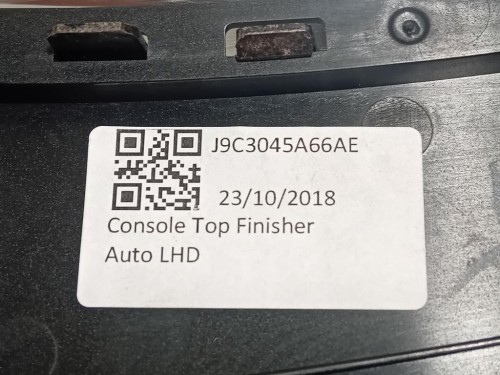 Rivestimento Console Centrale SUP J9C3045A66AE Jaguar E-pace 2017