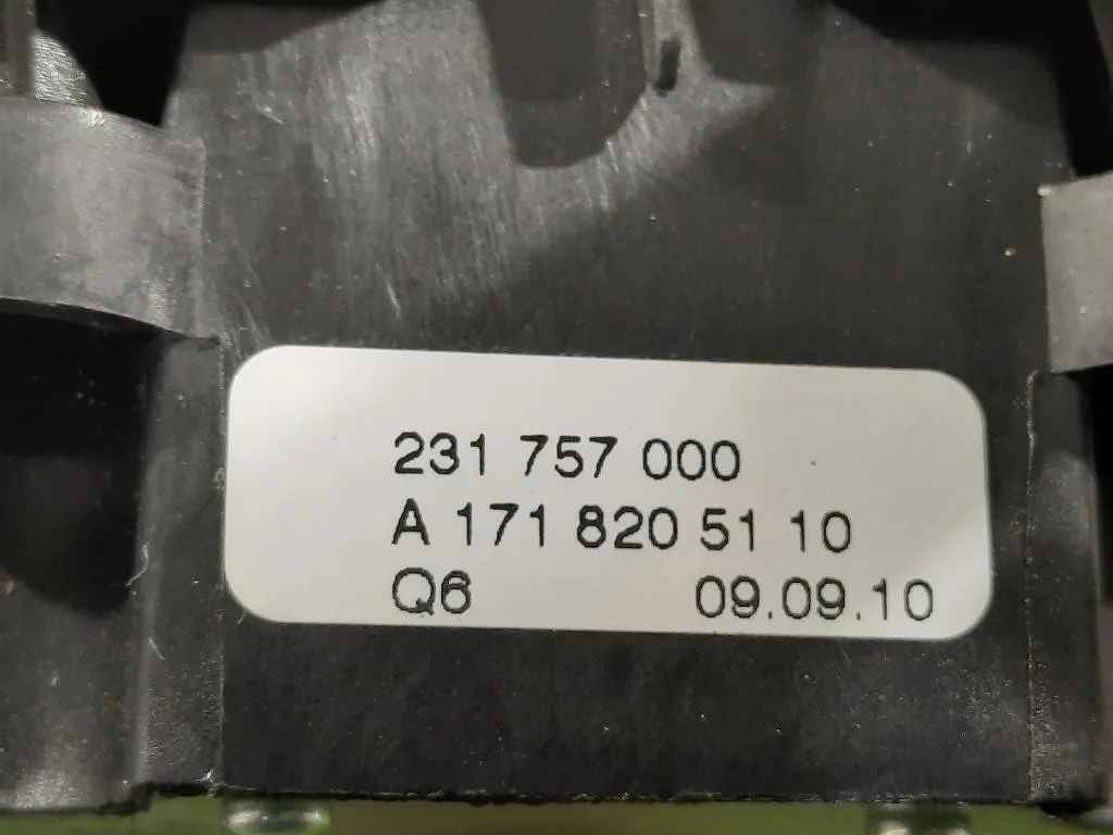 Rivestimento Console Centrale SUP A1716800136 Mercedes Classe SLK R171 2004