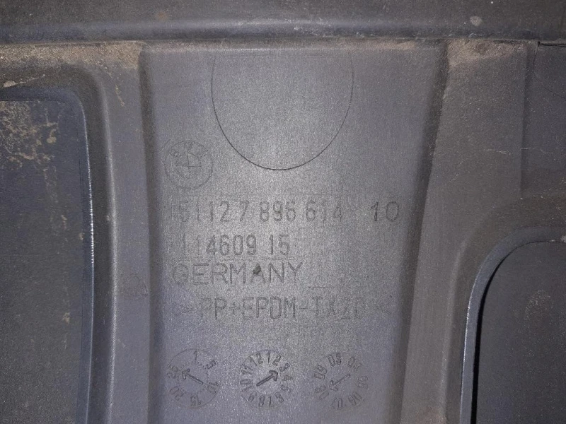 Paraurti POST NUDO 51127896614 M SPORT Bmw Serie 5 E60 Berlina 2004