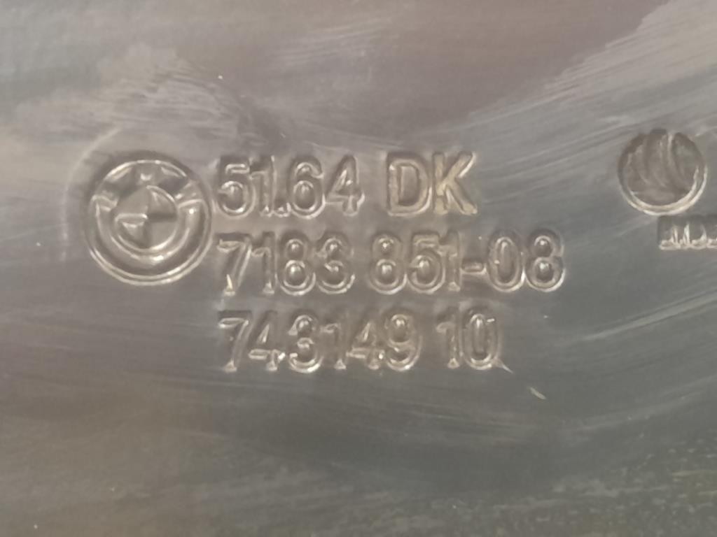 Rivestimento Frontale Parte SUP ANT 7183851-08 Bmw Serie 5 F07 GT 2010