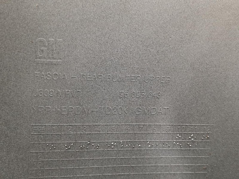 Paraurti POST 96895648 Chevrolet Orlando 2011