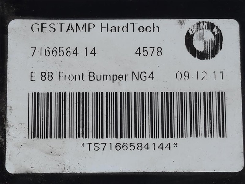 Rivestimento Frontale ANT 7166584 14 Bmw Serie 1 E82 Coupe 2005