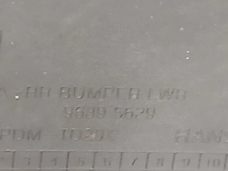 Paraurti POST 96895629 Chevrolet Orlando 2011