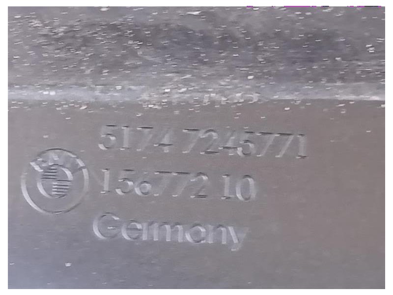 Rivestimento Frontale ANT 51747245771 PANNELLO ANTERIORE FRONTALE Bmw Serie 1 F20 Berlina 2012