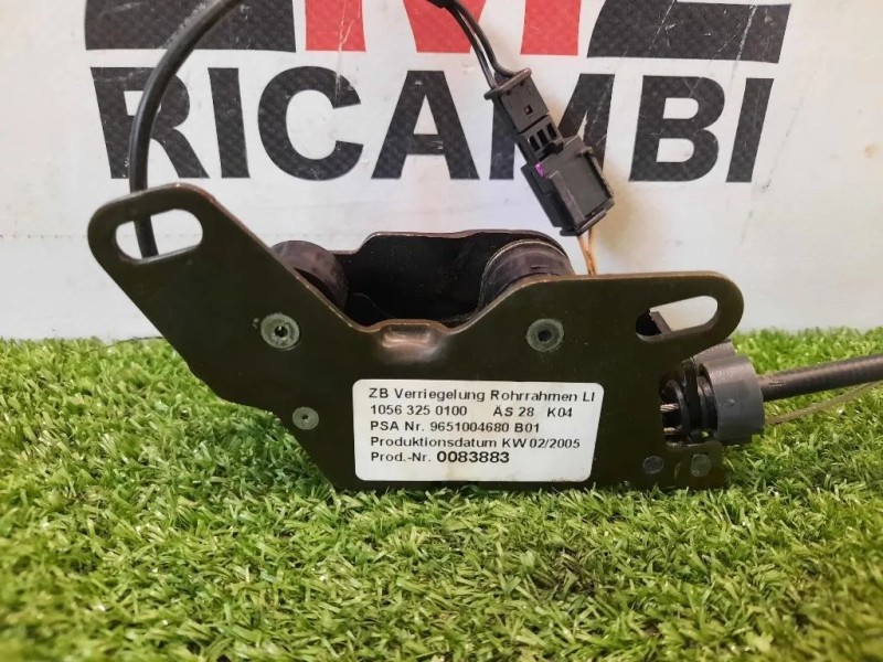 Meccanismo Chiusura Capote 9651004680 SX Peugeot 307 CC 2001