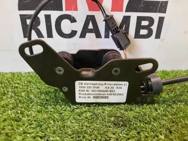 Meccanismo Chiusura Capote 9651004680 SX Peugeot 307 CC 2001