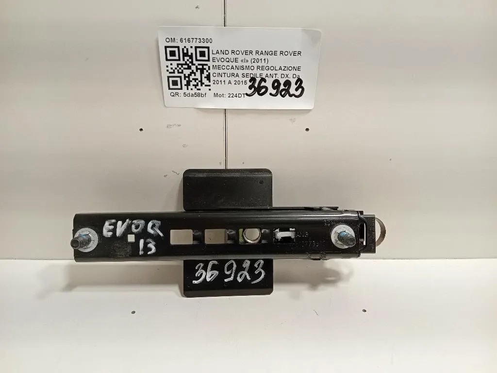 Meccanismo Regolazione Cintura Sedile ANT DX 616773300 Land Rover Range Rover Evoque I 2011