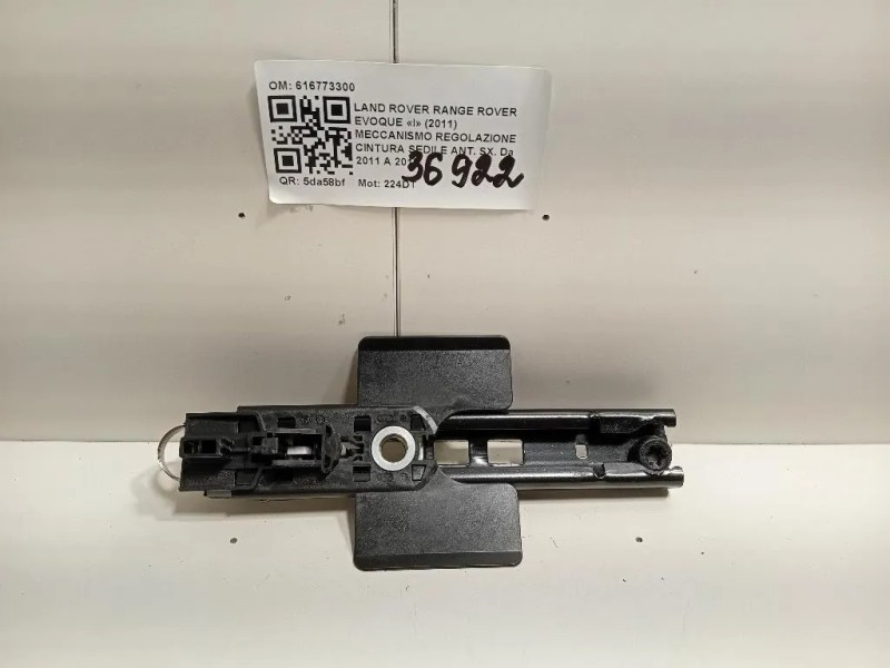 Meccanismo Regolazione Cintura Sedile ANT SX 616773300 Land Rover Range Rover Evoque I 2011