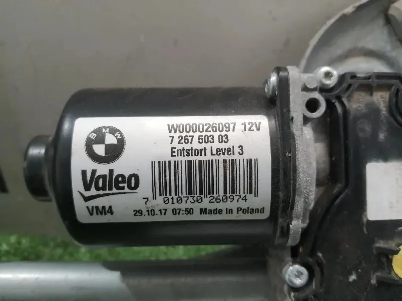 Meccanismo Tergicristallo 7267503 Bmw Serie 3 F30 Berlina 2015