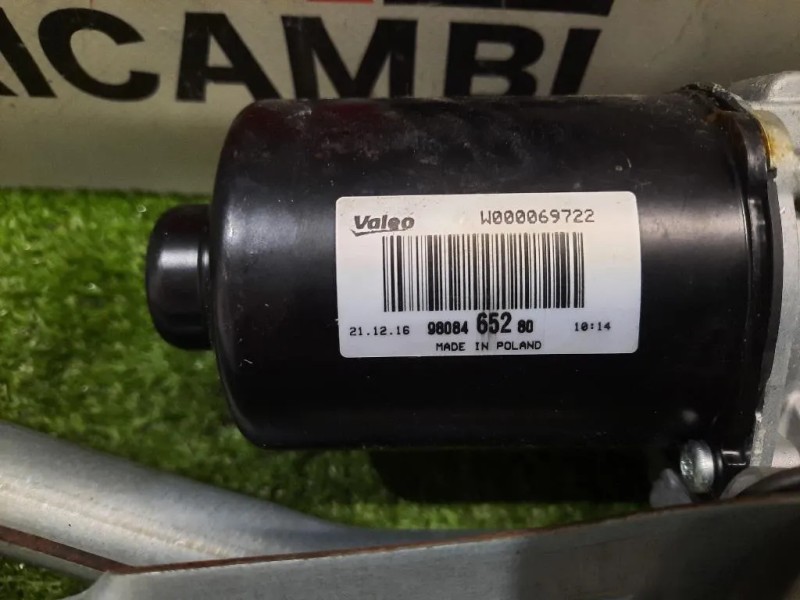 Meccanismo Tergicristallo 9808465280 Citroen Jumpy IV 2016