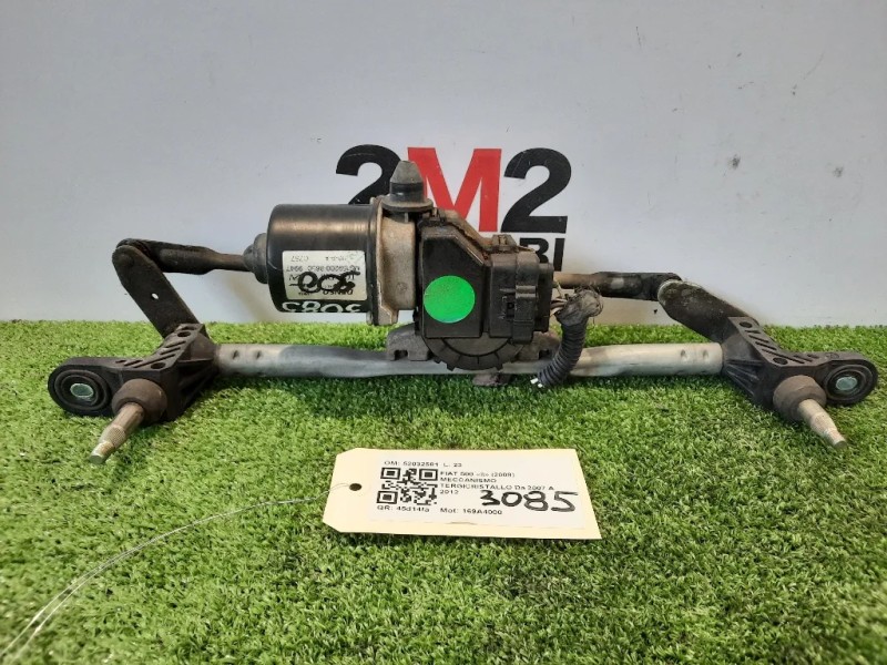 Meccanismo Tergicristallo 52032581 Fiat 500 II 2008