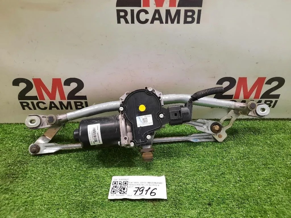 Meccanismo Tergicristallo 51883627 Fiat 500L 2013
