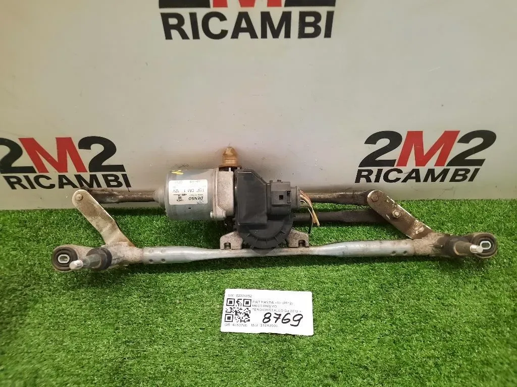 Meccanismo Tergicristallo 52024852 Fiat Panda III 2012