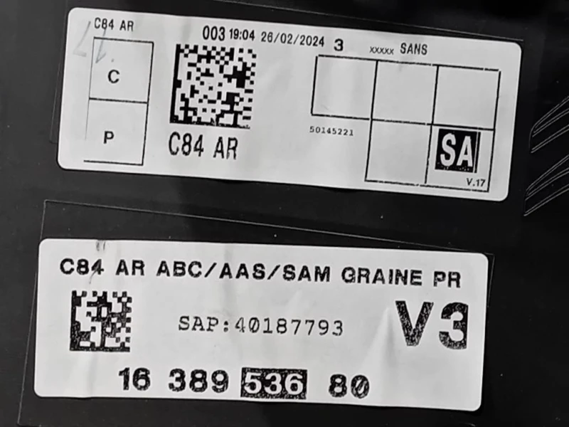 Paraurti POST 1638953480 Citroen C5 Aircross 2018