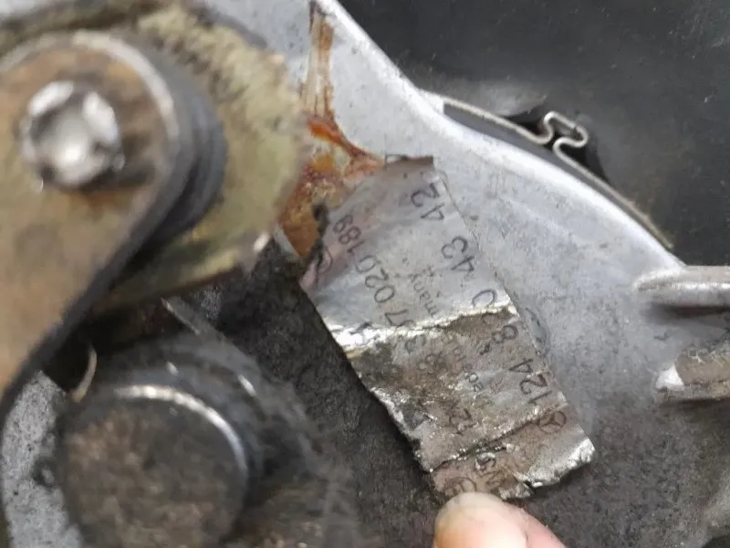 Meccanismo Tergicristallo 1248204342 Mercedes Classe E W124 1985