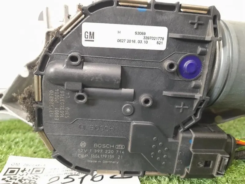 Meccanismo Tergicristallo 39034606 Opel Astra K SW 2016