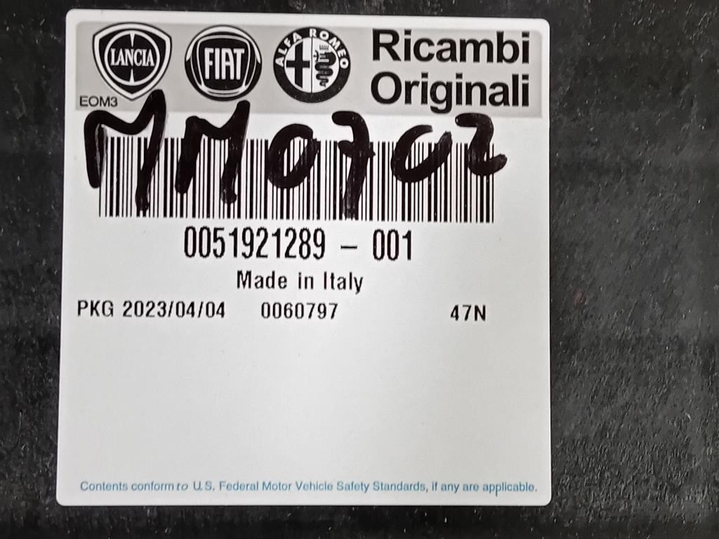 Rivestimento Frontale ANT 0051921289 Fiat Panda II 2009