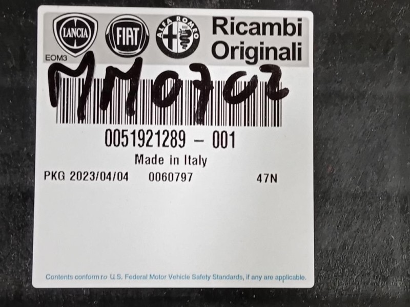 Rivestimento Frontale ANT 0051921289 Fiat Panda II 2009