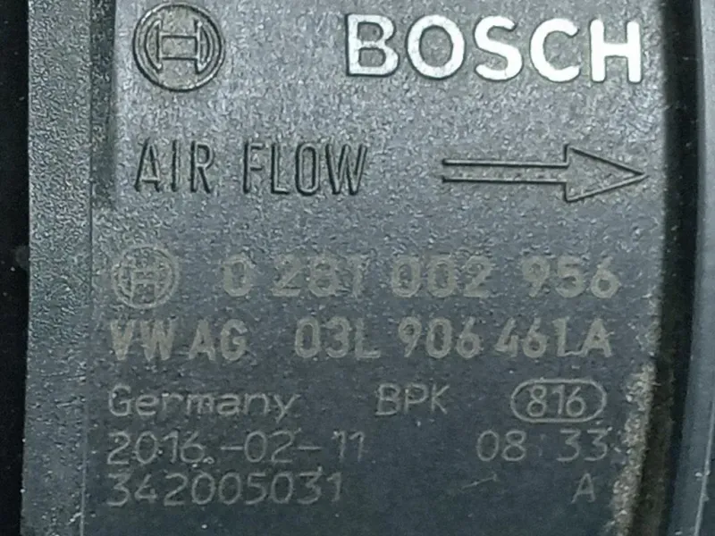 Misuratore Massa ARIA 03L 906 461 A Audi A4 8W5 Avant 2015