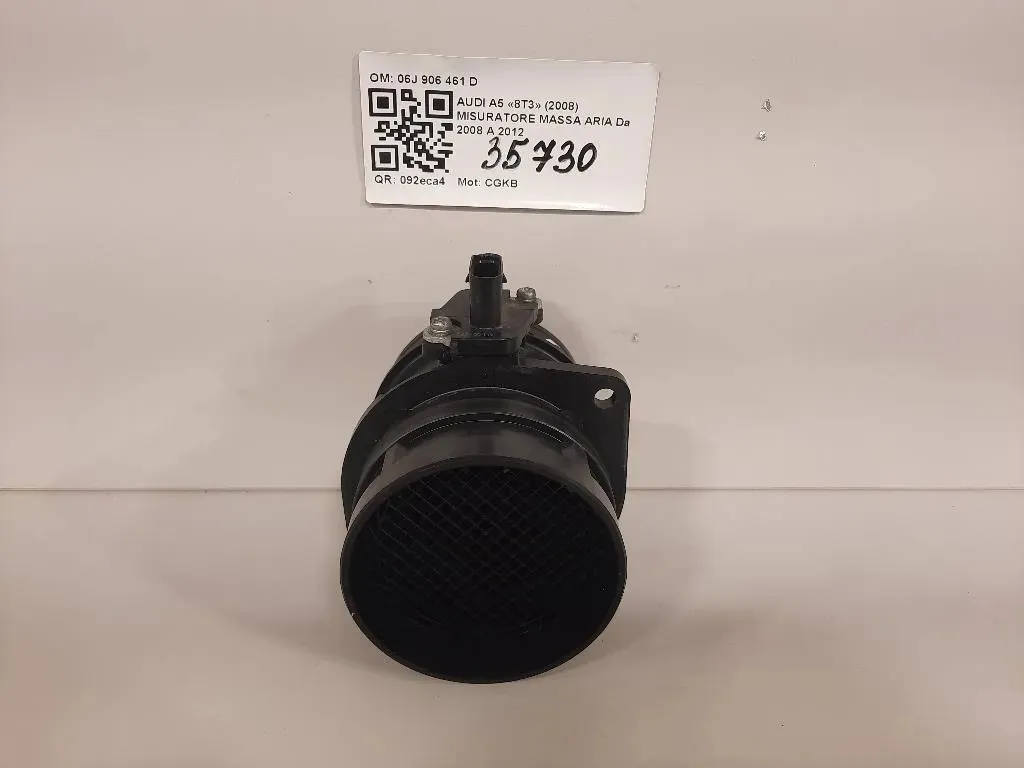 Misuratore Massa ARIA 06J 906 461 D Audi A5 8T3 2008