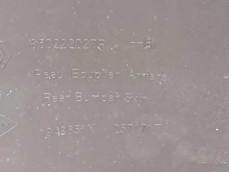 Paraurti POST 850222027R Dacia Duster II 2018