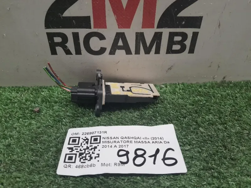 Misuratore Massa ARIA 226807131R Nissan Qashqai II 2014