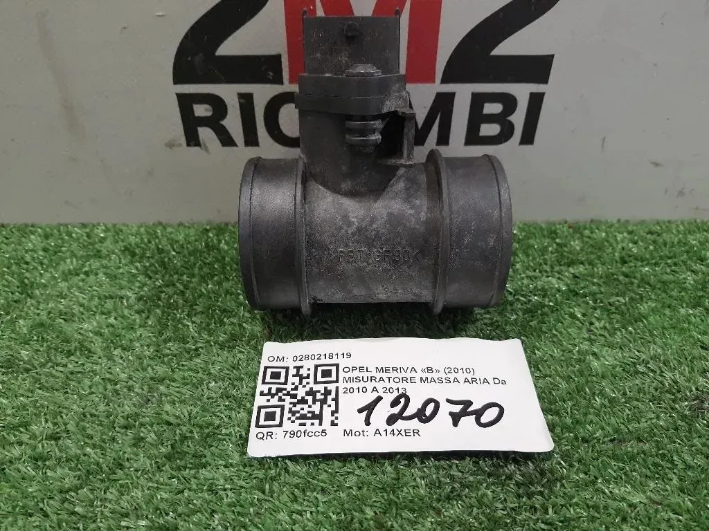 Misuratore Massa ARIA 0280218119 Opel Meriva B 2010