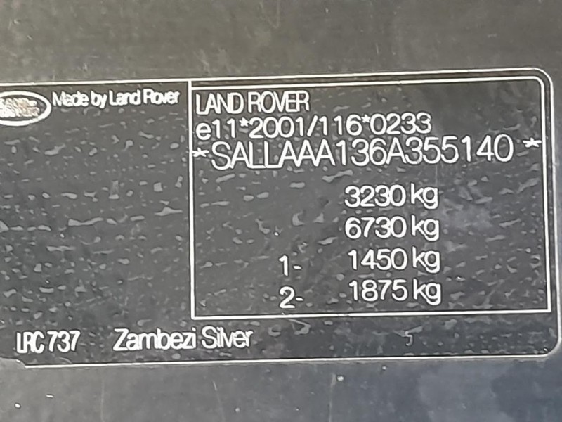 Rivestimento Frontale ANT LR054853 Land Rover Discovery III 2005