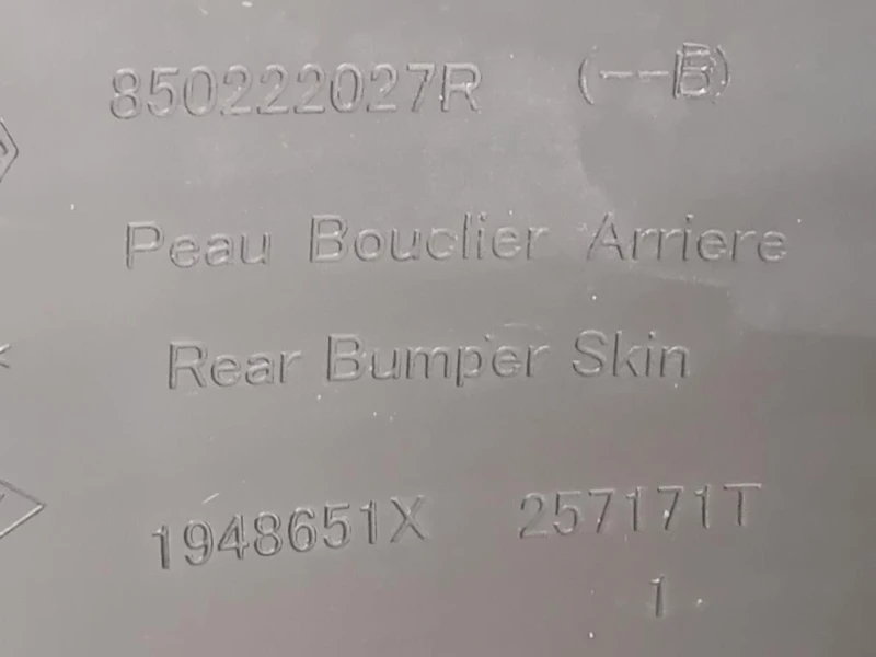 Paraurti POST 850222027R Dacia Duster II 2018