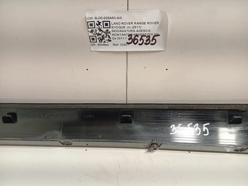 Modanatura Adesiva Montante Parabrezza SX BJ32-025A53-AG Land Rover Range Rover Evoque I 2011