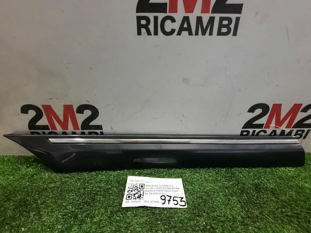 Modanatura Adesiva Parafango POST DX A2036903882 Mercedes Classe CLC Cl203 2008