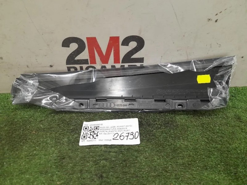 Modanatura Adesiva Porta Parte ANT POST SX 4G0839901B Audi A6 4G5 Avant 2012