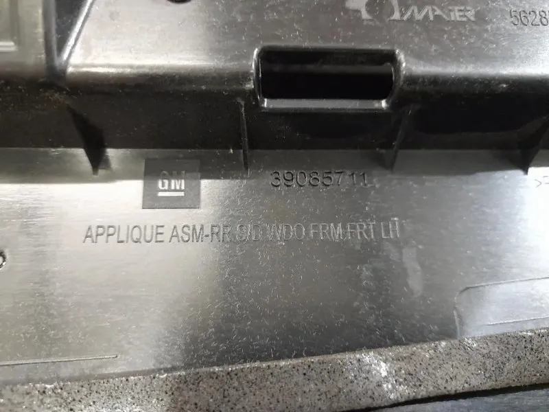 Modanatura Adesiva Porta Parte ANT POST SX 39085711 Opel Astra K SW 2016