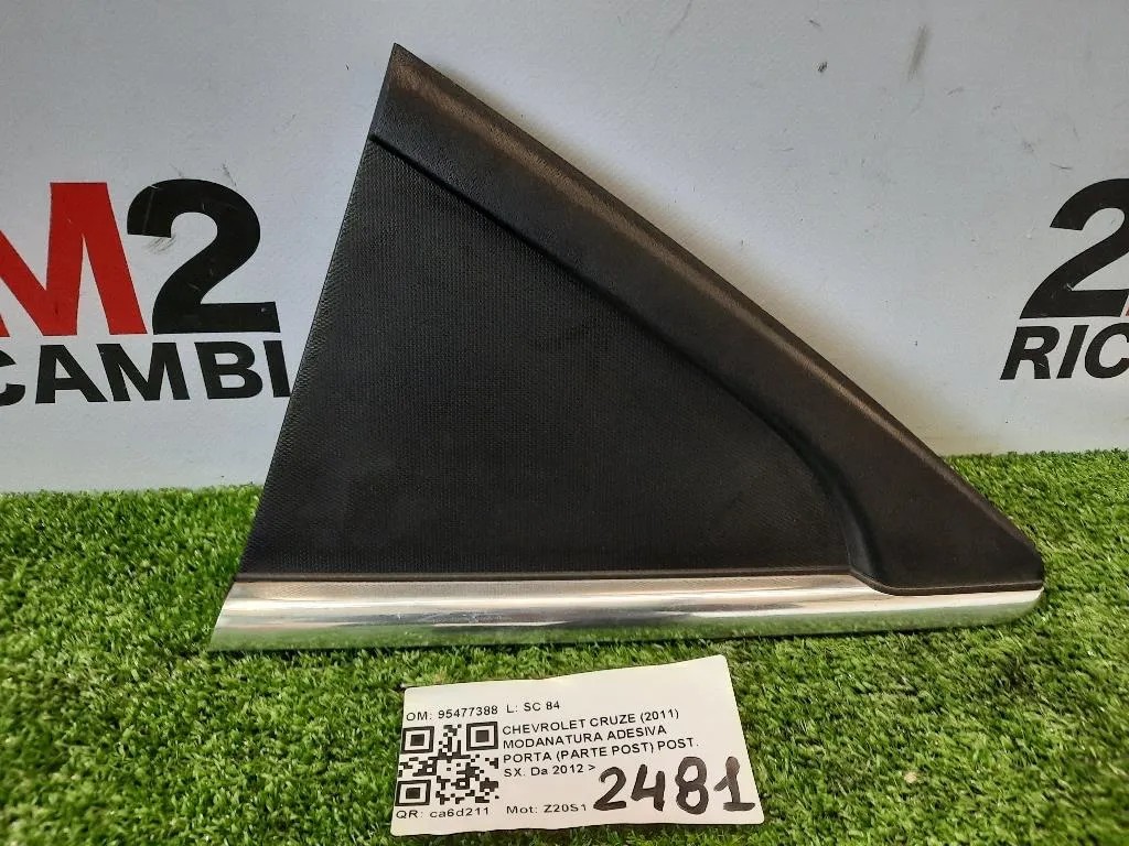 Modanatura Adesiva Porta Parte POST POST SX 96893219 Chevrolet Cruze 2011