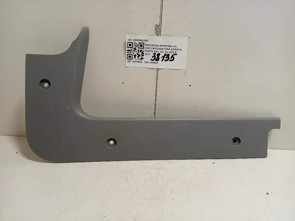 Modanatura Adesiva Porta ANT DX A9066862607 Mercedes Sprinter III 2007
