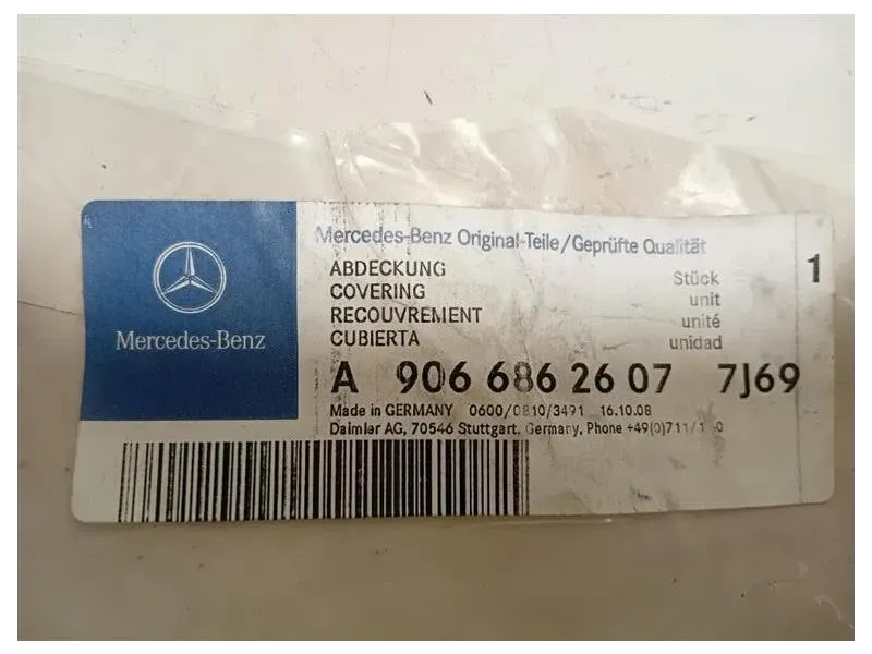 Modanatura Adesiva Porta ANT DX A9066862607 Mercedes Sprinter III 2007