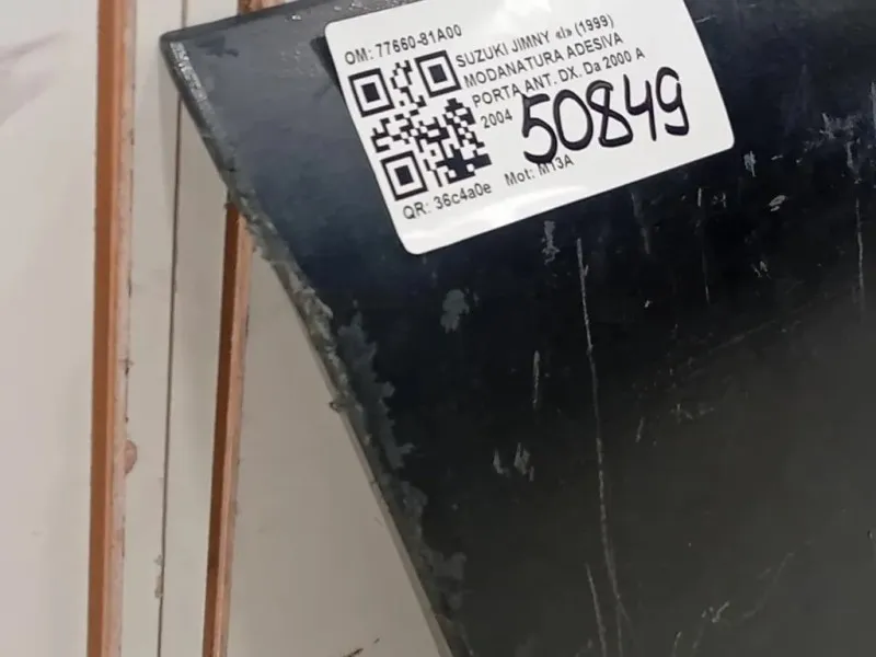 Modanatura Adesiva Porta ANT DX 77660-81A00 Suzuki Jimny I 1999