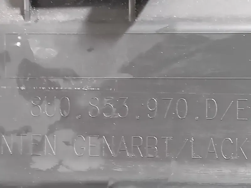 Modanatura Adesiva Porta POST DX 8U0 853 970 Audi Q3 8UB 2012