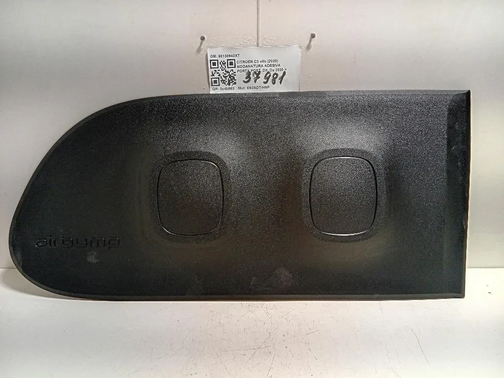 Modanatura Adesiva Porta POST DX 98130940XT Citroen C3 III 2020