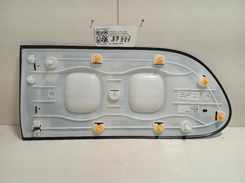 Modanatura Adesiva Porta POST DX 98130940XT Citroen C3 III 2020