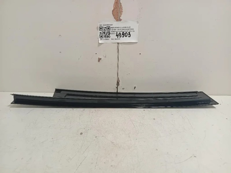 Modanatura Adesiva Porta POST DX A2926900487 Mercedes Classe GLE W166 2015
