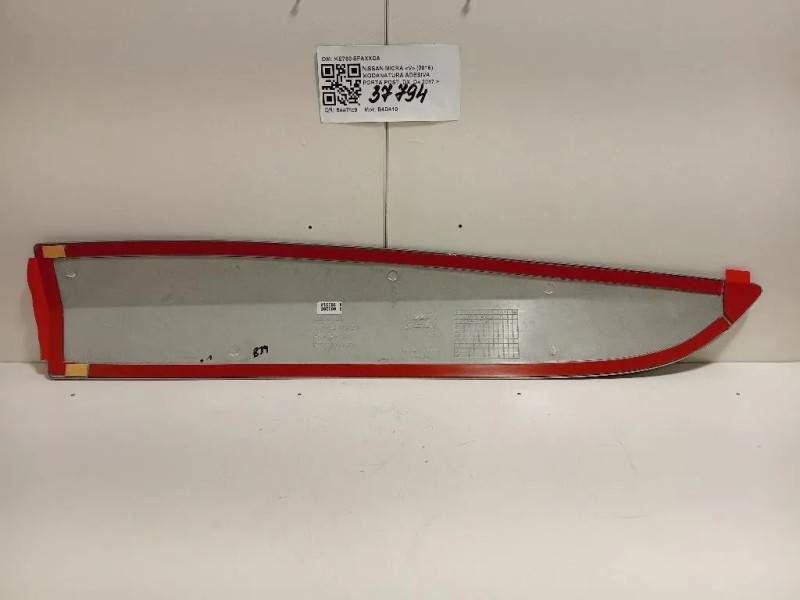Modanatura Adesiva Porta POST DX KE760-5FAXXCA Nissan Micra V 2016