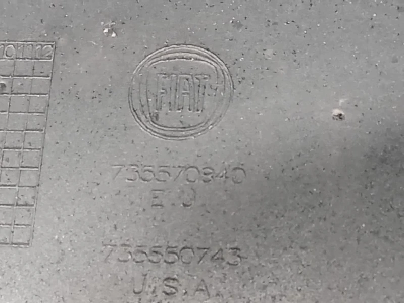 Paraurti POST 735570840 Fiat 500L 2013