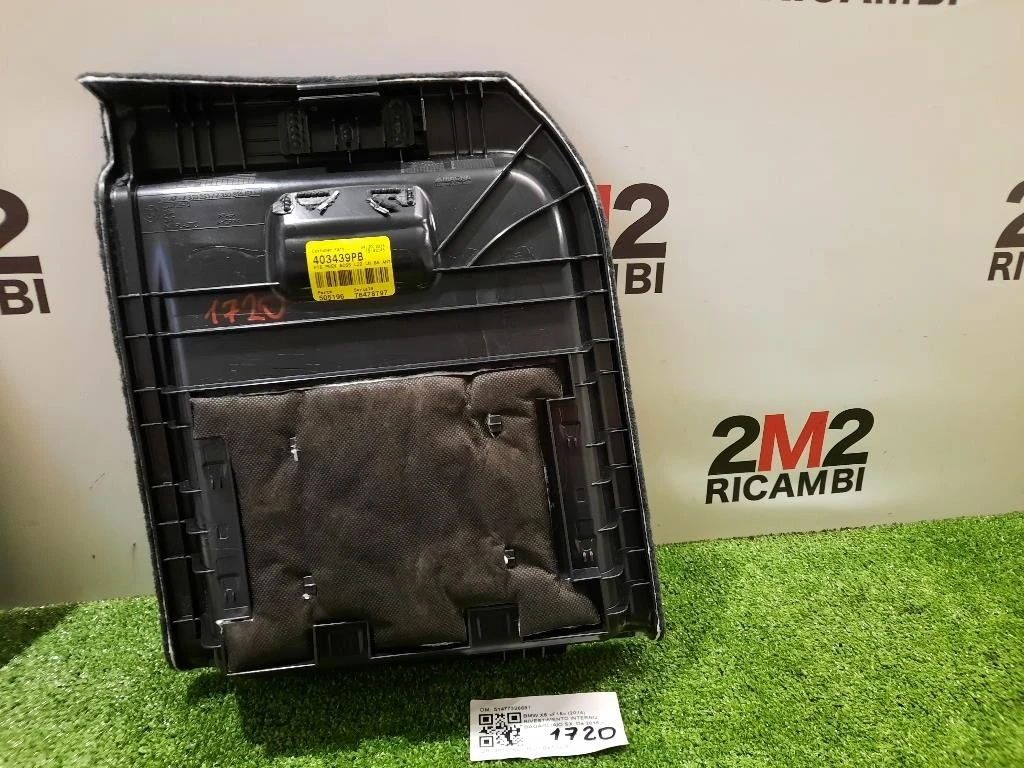 Rivestimento Interno Bagagliaio SX 51477326691 Bmw X5 F15 2014